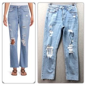No Boundaries Junior’s 90’s Boyfriend Jeans Size 9